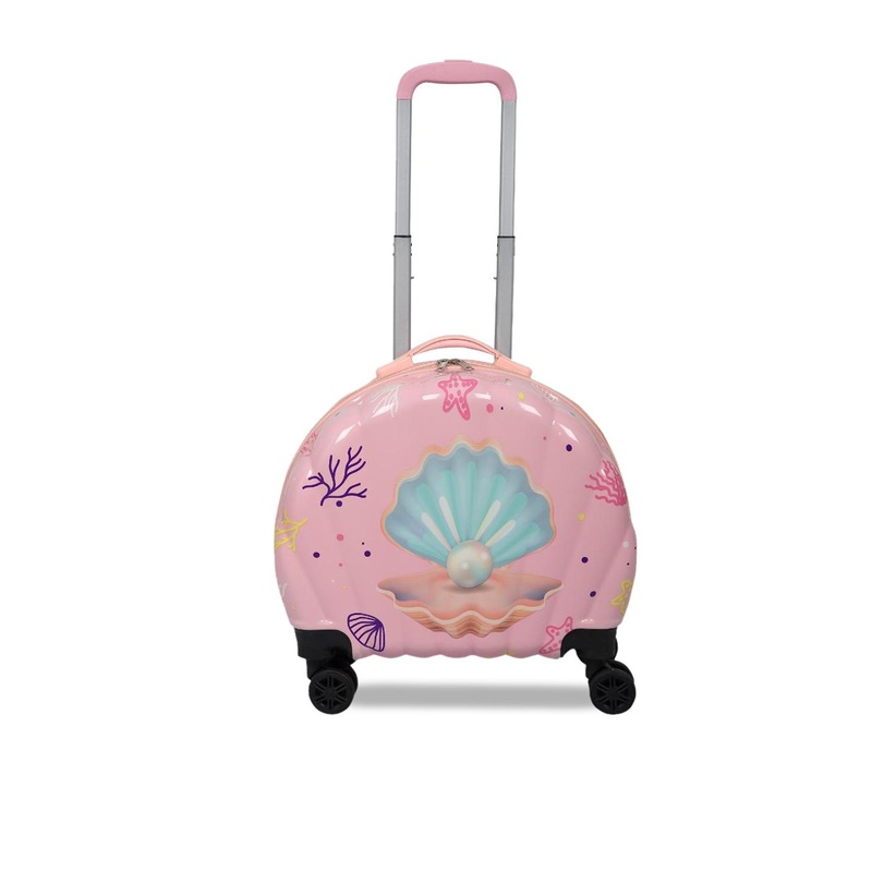Polo Class Trendy Kids Printed Hard-Sided Trolley Bag