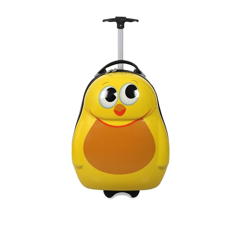 Polo Class Trendy Kids Textured Hard-Sided Cabin Trolley Suitcase