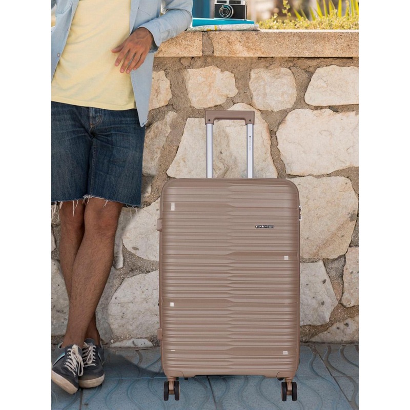 Polo Class Unisex Pack Of 2 Hard Sided Trolley Bag & Vanity Bag