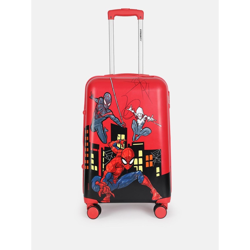 Priority Boys Spiderman Print Hard Sided Large Trolley Bag – 63L
