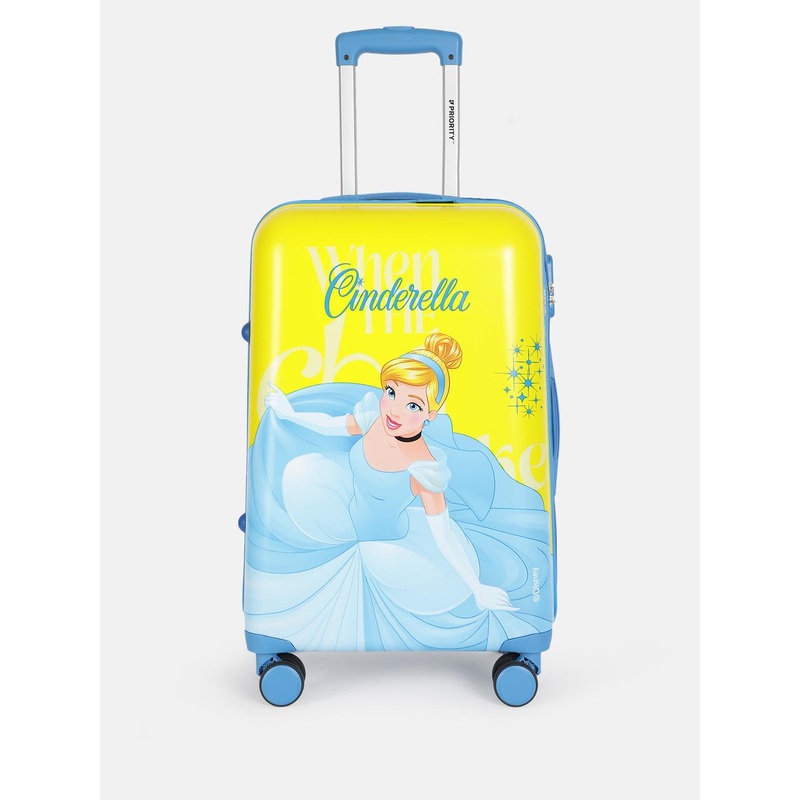 Priority Girls Cinderella Printed Hard Sided Large Trolley Bag – 63 L