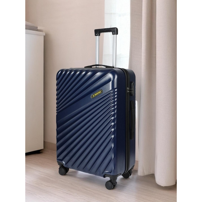 WROGN Maverick 8 Wheel Hard Medium Trolley Suitcase – 24 Inch – 76 L