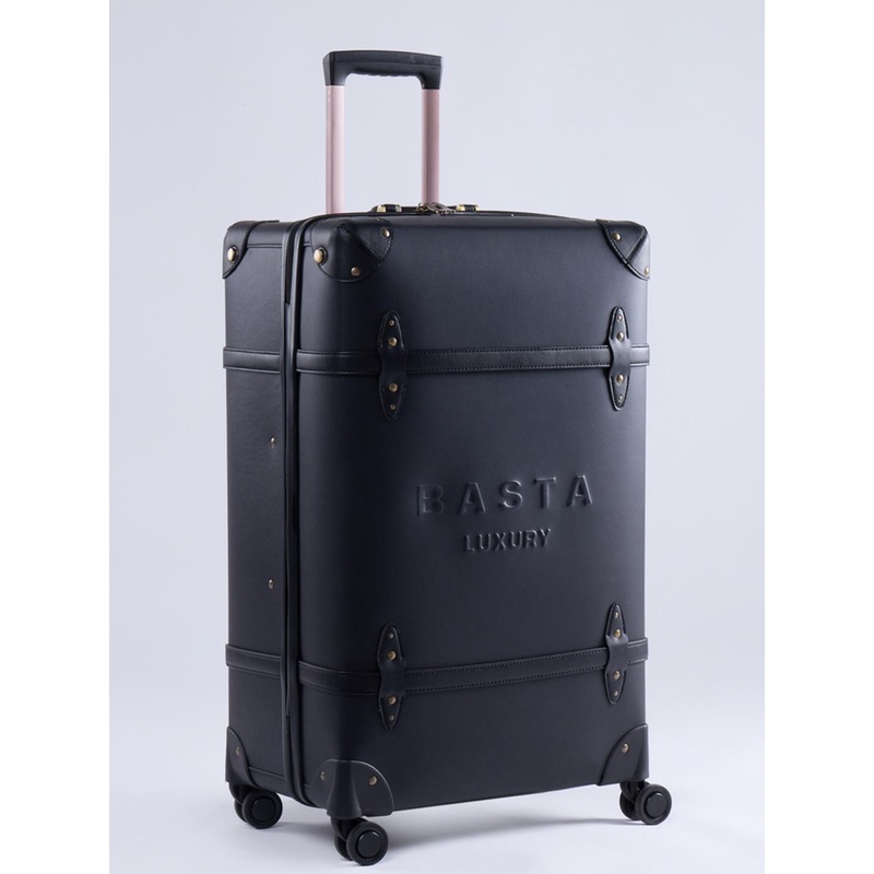 BASTA LUXURY Textured Large Hard-Sided Trolley Bag
