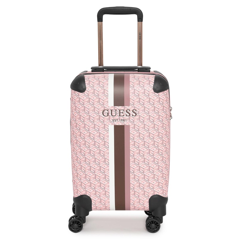 GUESS Printed Hard Sided Trolley Bag