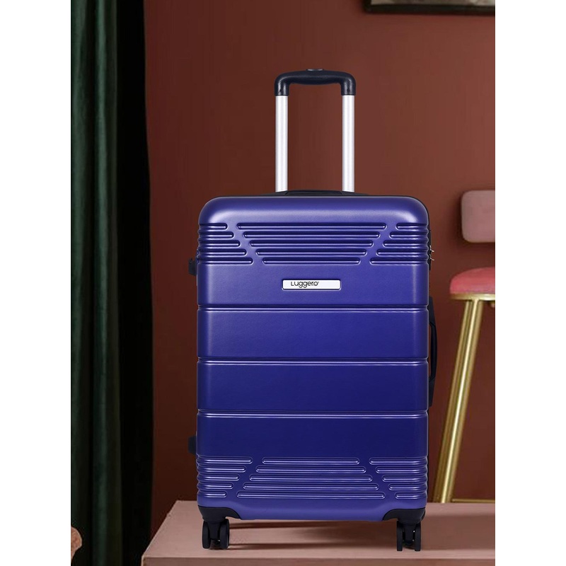 Luggero Textured Cabin Trolley Bag