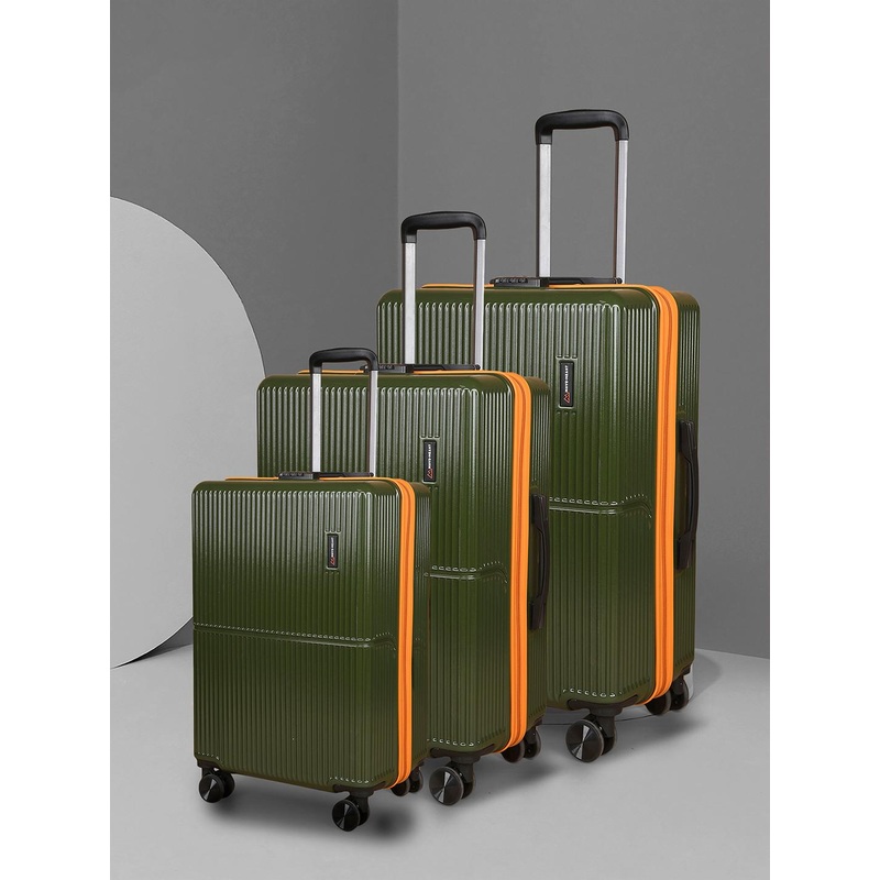 MOVE-MEANT Glide 8 wheel Hard Small, Medium & Large Trolley Suitcase-55,66 & 75 Cm