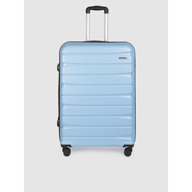 Teakwood Leathers India 360-Degree Rotation Hard Sided Large Trolley Bag- 96L