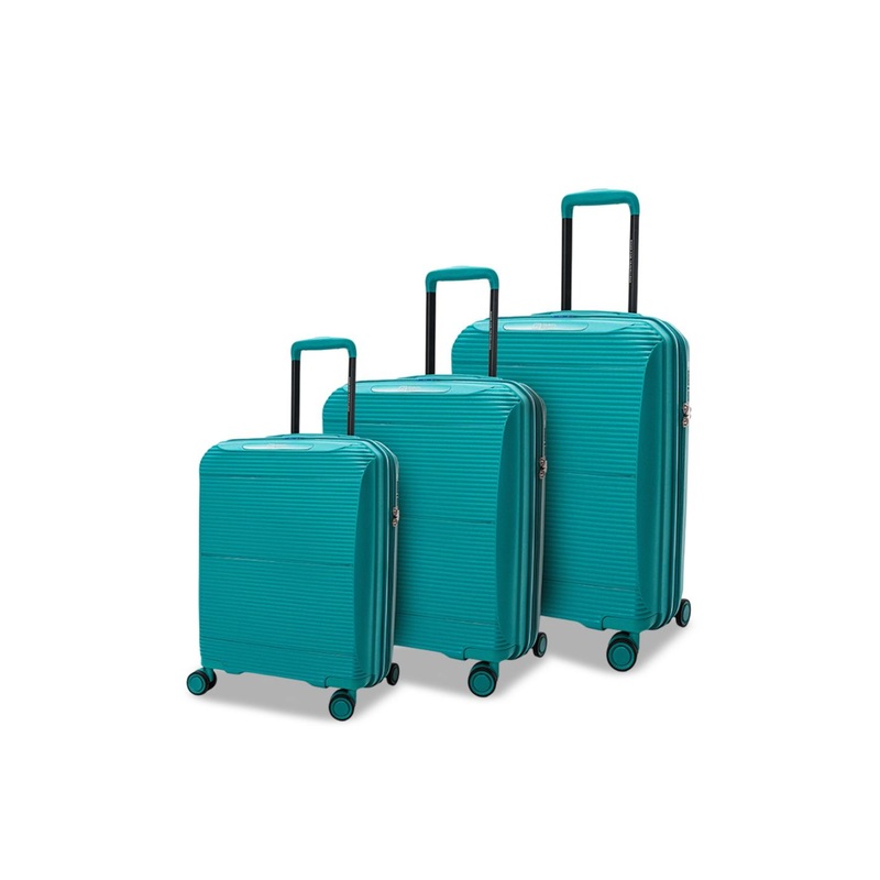 Travel Blue Set Of 3 Journey Jet Hard-Sided Large, Medium & Cabin Trolley Bag