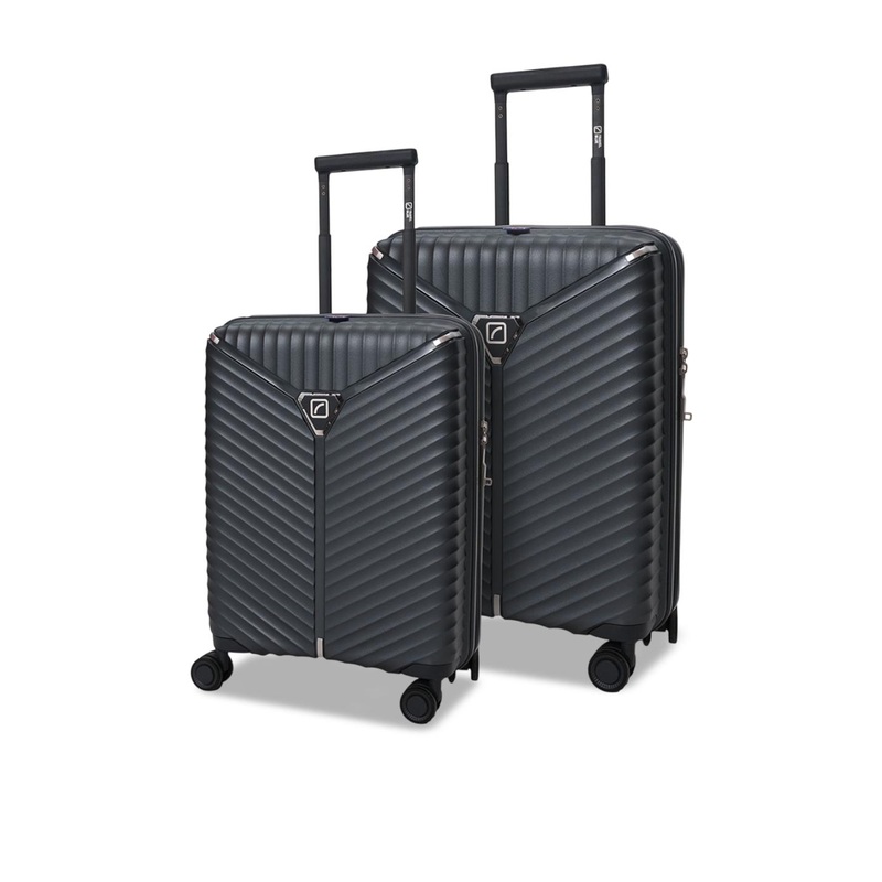 Travel Blue Summit Case Set Of 2 Hard-Sided Medium& Cabin Trolley Bag