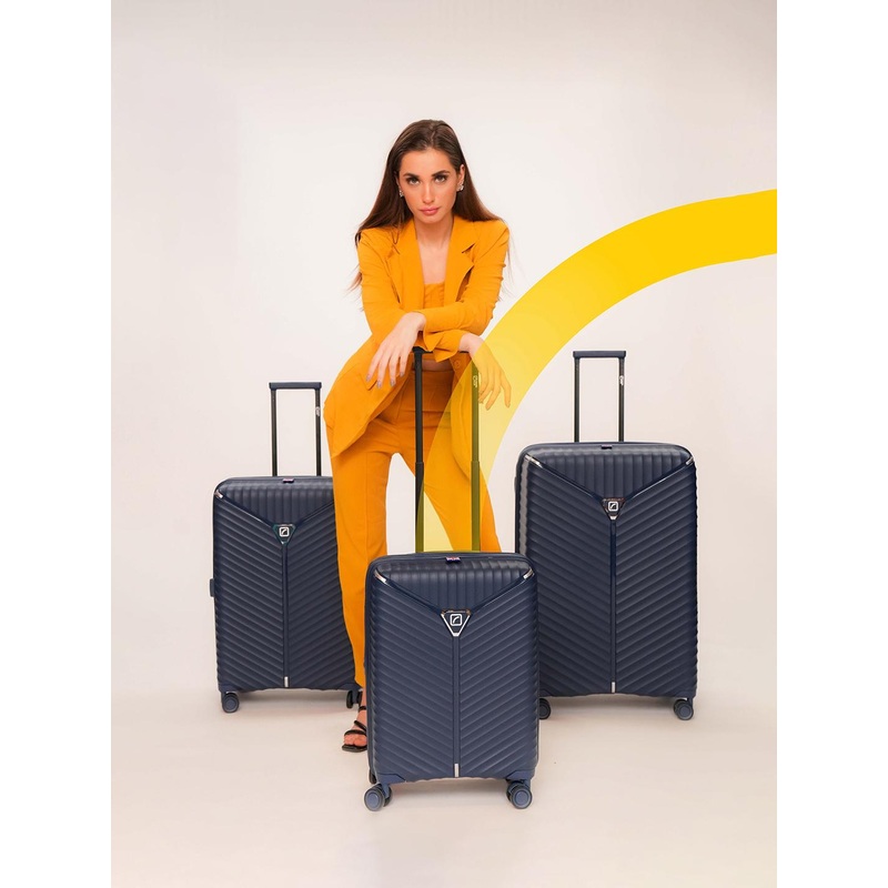 Travel Blue Summit Case Set Of 3 Hard Sided Trolley Bag