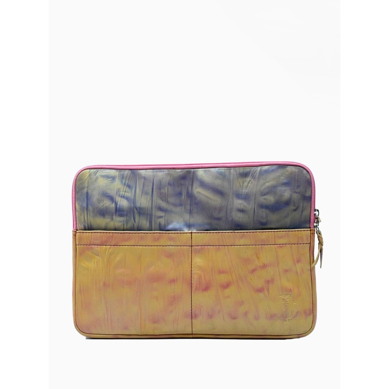 Abelardo De Moda Unisex Printed Leather Laptop