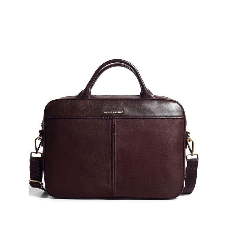 Gauge Machine Unisex Textured PU Laptop Sleeve