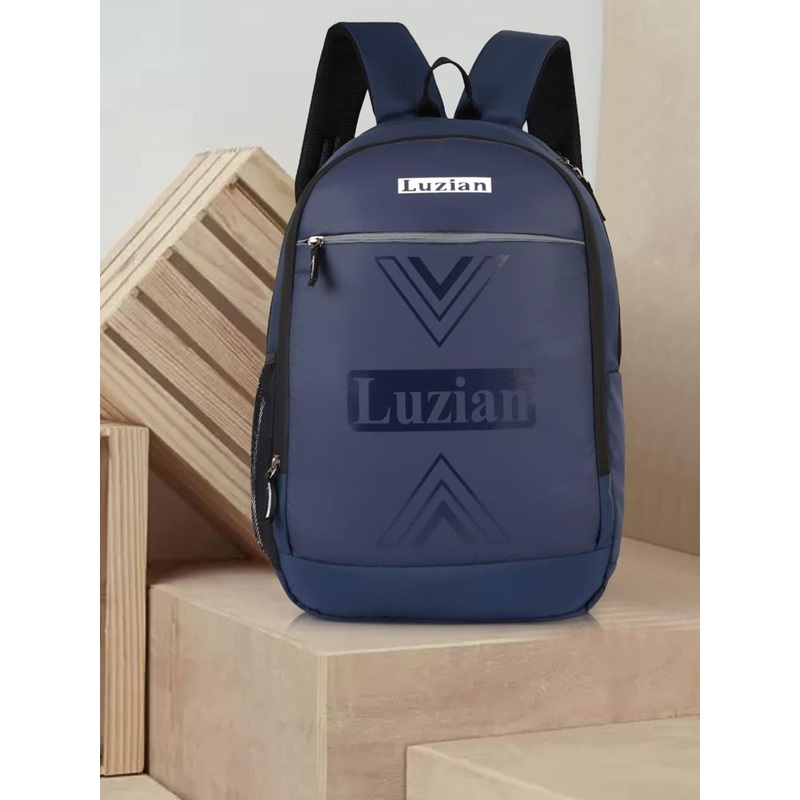 Luzian Men Brand Logo Backpack