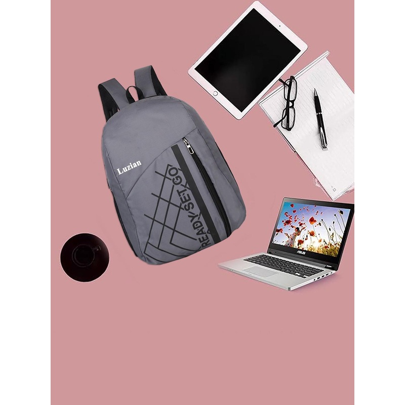 Luzian Men Typography Backpack