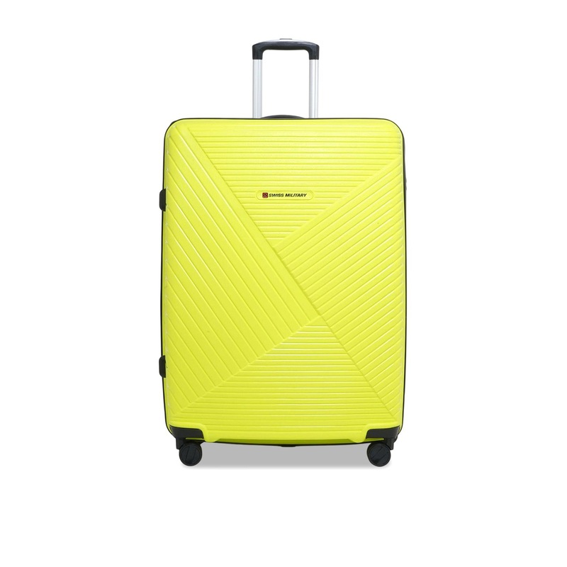 SWISS MILITARY Adults Zurich Spinner Hard Sided Trolley Suitcase