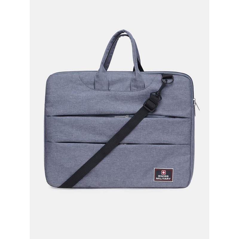 SWISS MILITARY Unisex Textured Laptop Sleeve