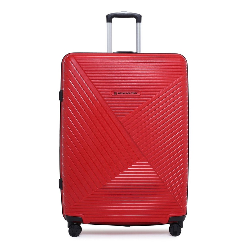 SWISS MILITARY Zurich Spinner Hard Sided Trolley Suitcase