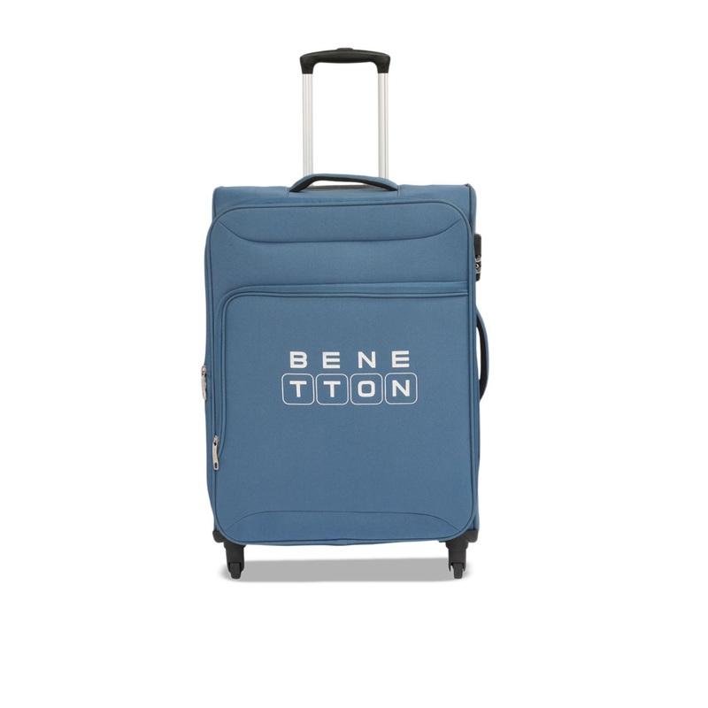 United Colors of Benetton Macau Plus Printed Soft-Sided Medium Trolley Bag
