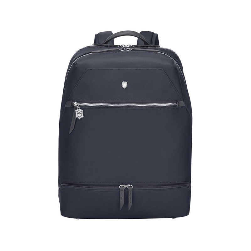 Victorinox Unisex Victoria Signature Deluxe Leather Backpack