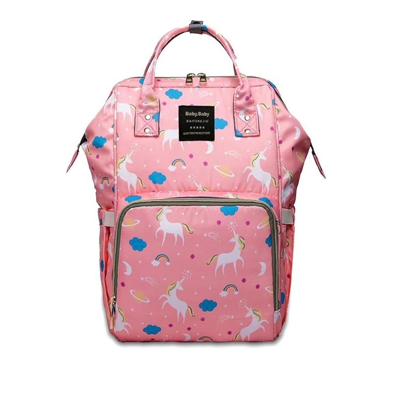 ANNA CREATIONS Unisex Unicorn Printed Diaper Backpack