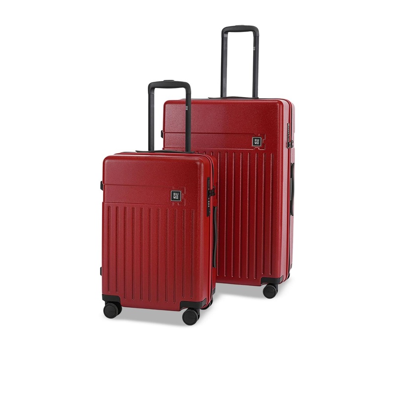 EUME Set Of 2 Hard-Sided Trolley Suitcase