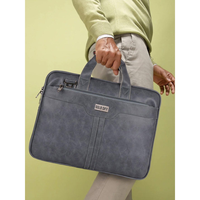 GOLD SKY FlexCommute Men Padded Compartment Laptop Bag