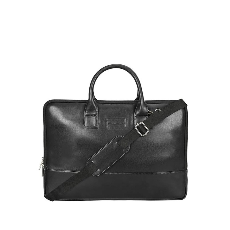 HAMELIN Unisex Theo Sleek Laptop Bag – (Black 14 inch)