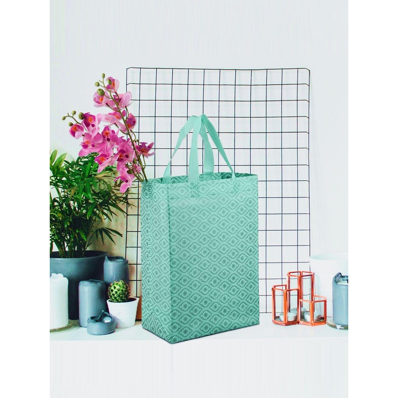 Kuber Industries Set of 6 Printed Bucket Handheld Bag