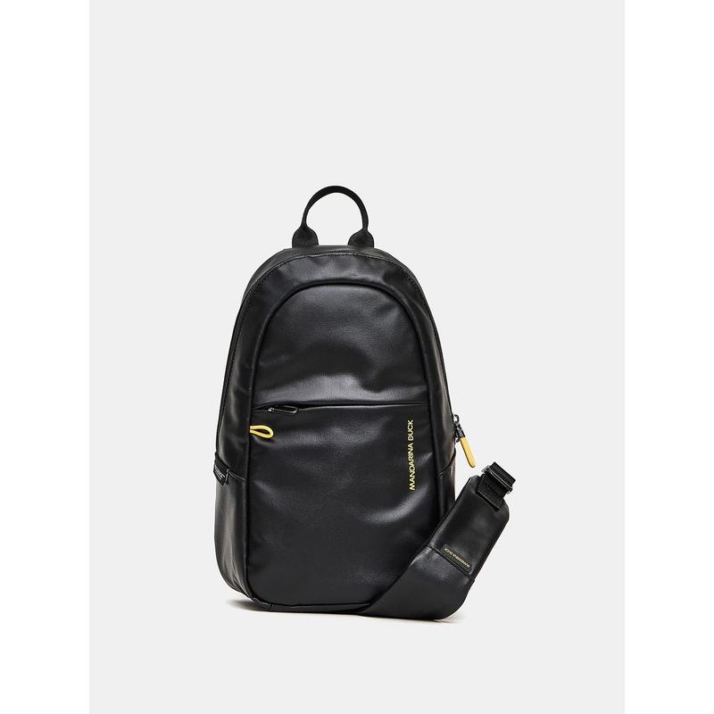 MANDARINA DUCK Half Moon Shoulder Bag with Quilted