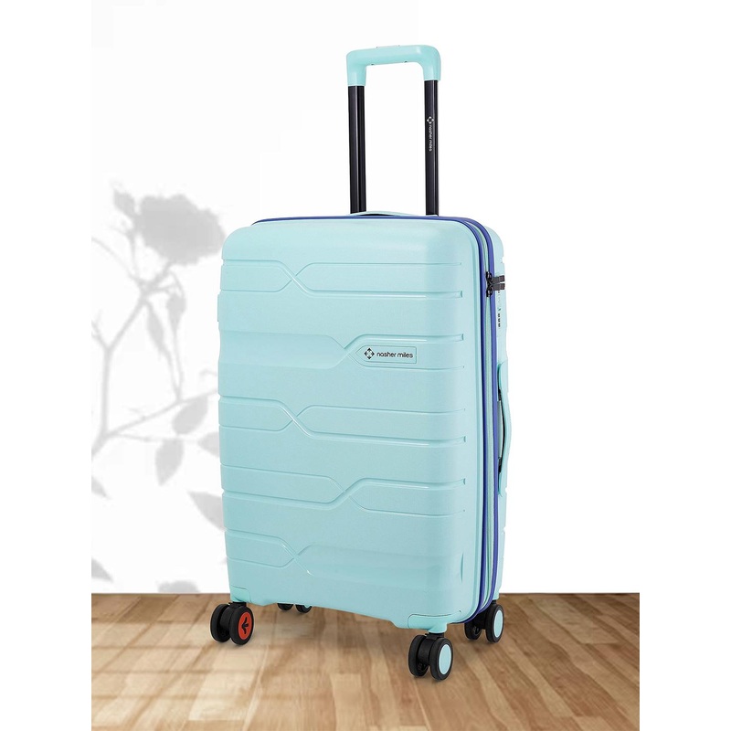 Nasher Miles Textured Cannes  Polypropylene Large Trolley Bag