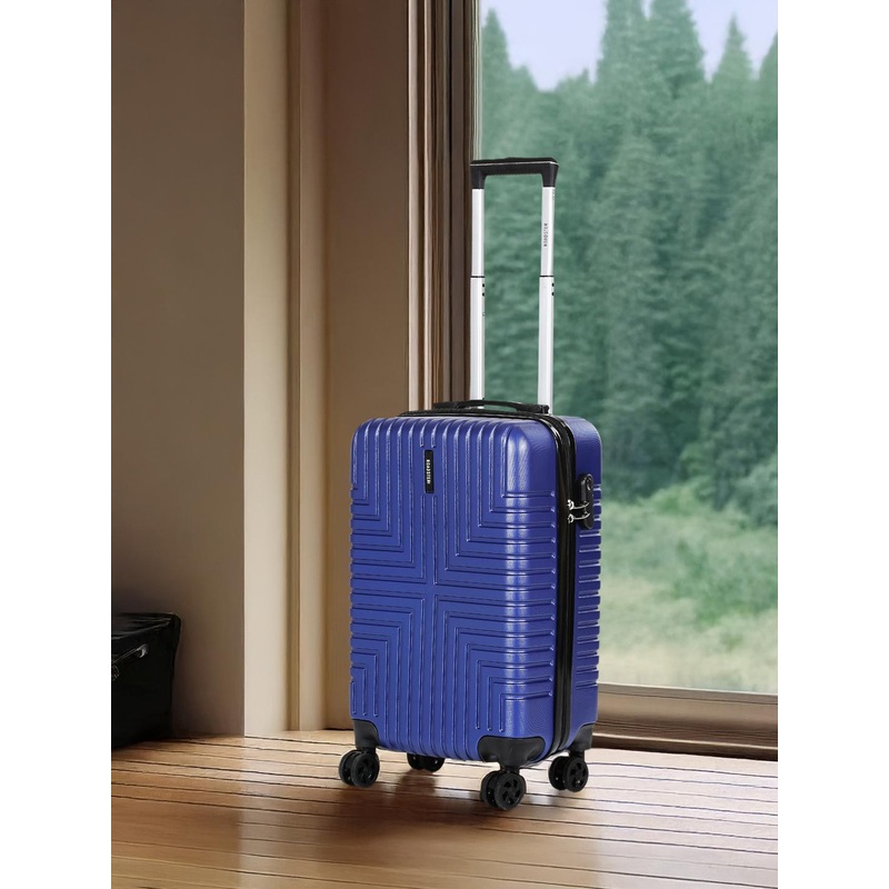 Roadster Unisex Textured Hard Sided Cabin Trolley Suitcase- 35.6L