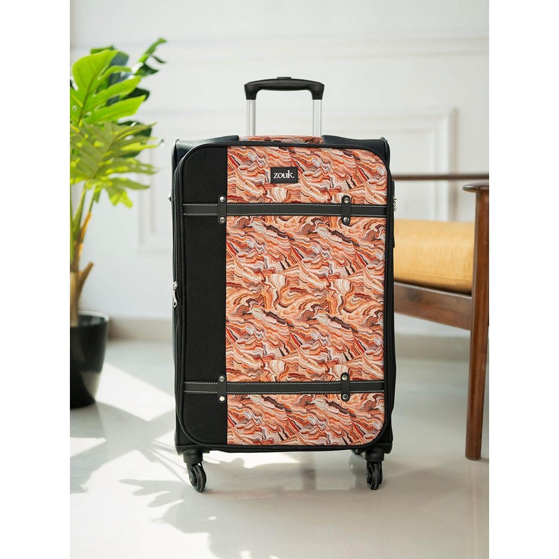 ZOUK Nicobar Coral Saira Trolley Bag
