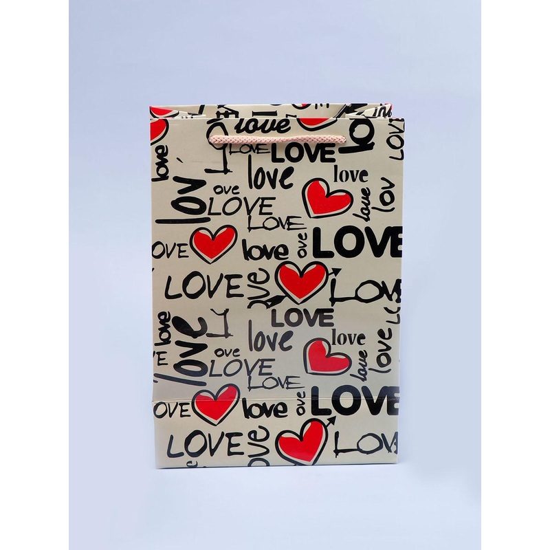 Archies Printed Shopper Tote Bag with Cut Work