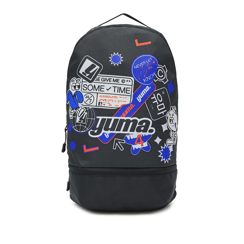 Bewakoof Unisex Black Give Me Some Time Printed Small Backpack