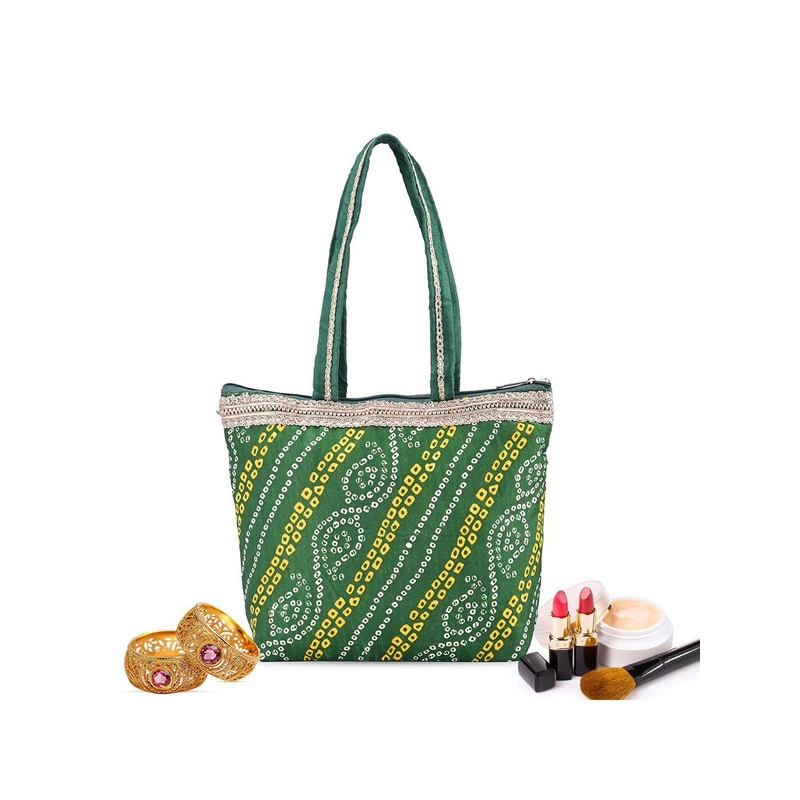 Kuber Industries Ethnic Motifs Printed Women & Girls Structured Shoulder Hand Bag