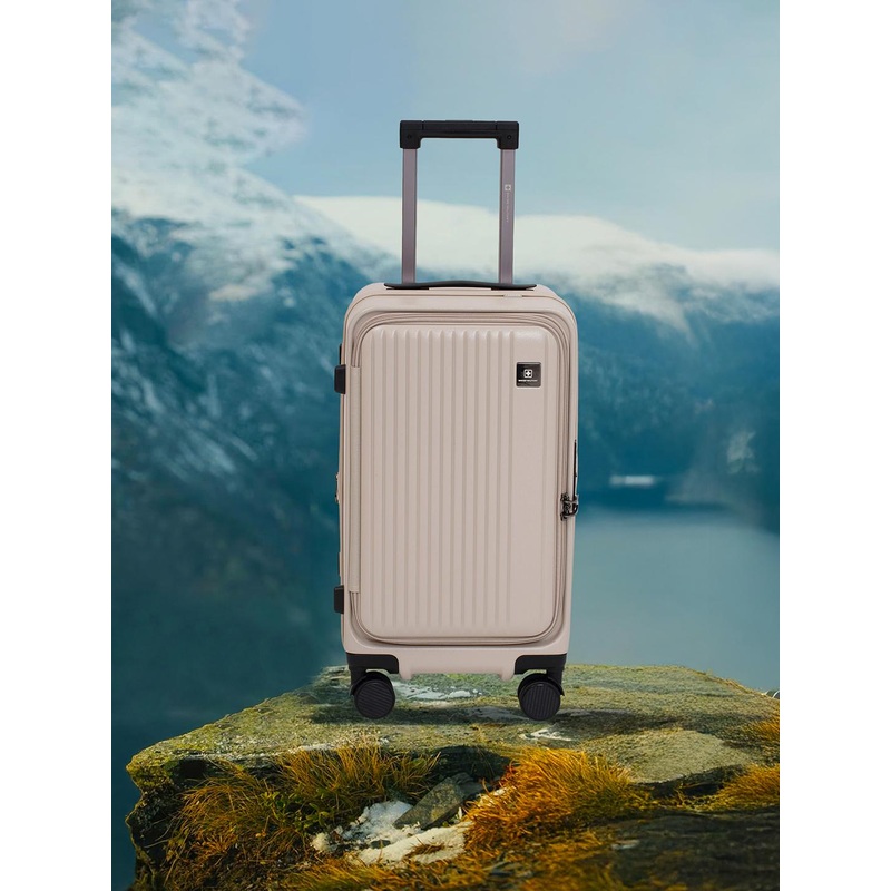 SWISS MILITARY JADE Hard Sided Cabin Trolley Bag