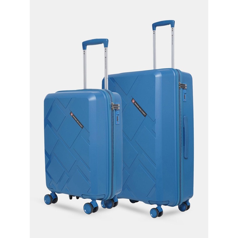 SWISS MILITARY Set Of 2 Star Hard Sided Trolley Bag