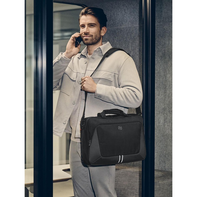 Wenger Unisex Black Laptop Bag