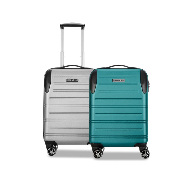 Wenger Unisex Set Of 2 Static Pro Hard-Sided Cabin Trolley Bags