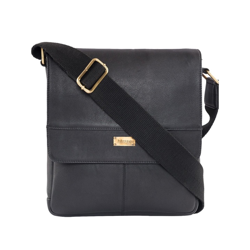 Klasse Men Leather Laptop Bag