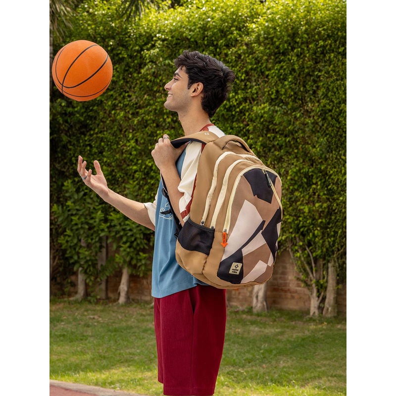 Nasher Miles Unisex Striped Backpack