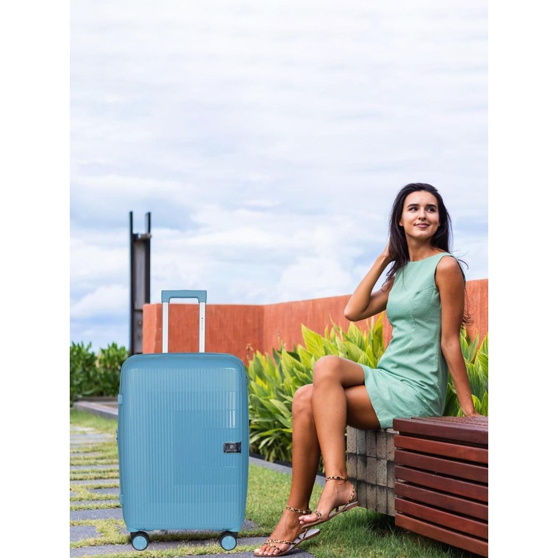 Polo Class Pack Of 3 Hard Sided Trolley Bag With Vanity