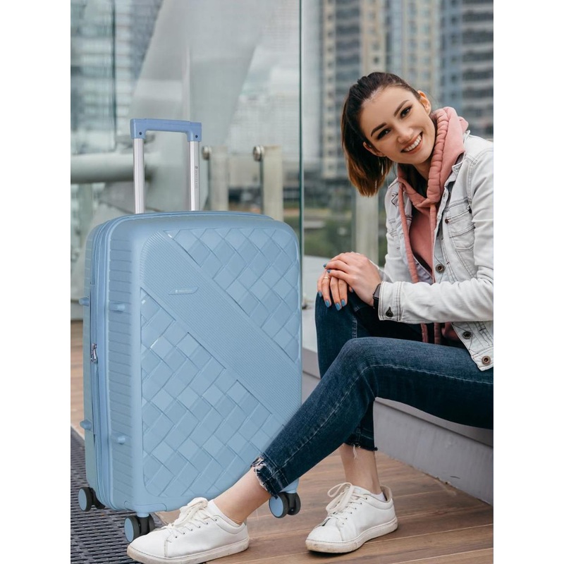 Polo Class Set Of 3 Hard Sided Trolley Bag With Vanity