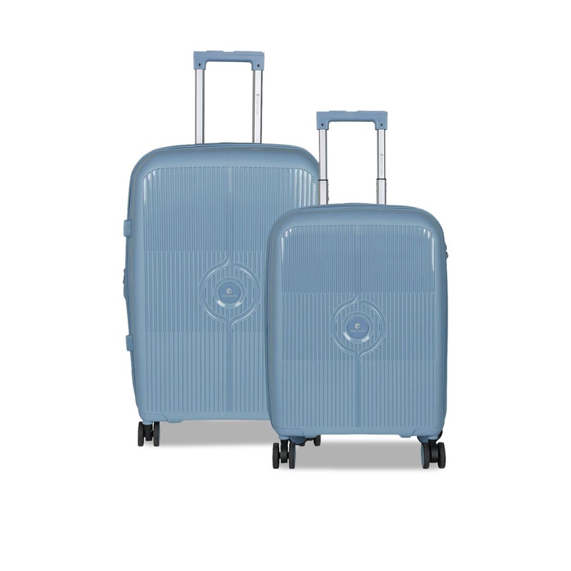 Polo Class Unisex Set Of 2 Texture Hard-Sided Suitcase Trolley Bag