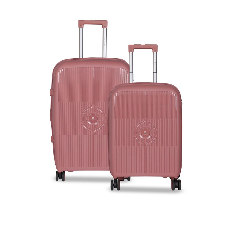 Polo Class Unisex Set Of 2 Texture Hard-Sided Trolley Bag