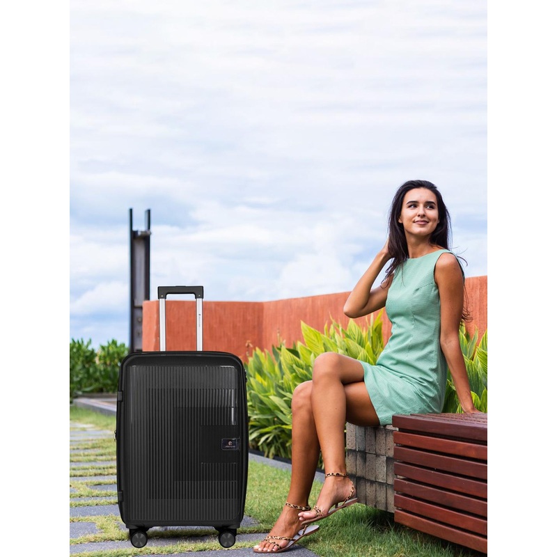 Polo Class Unisex Set Of 2 Texture Trolley Bag