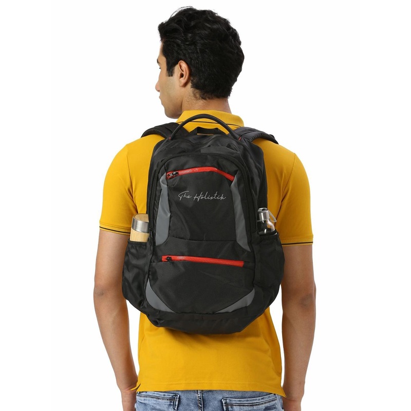 THE HOLISTIK Breeze Stylish Men Backpack With Rain Cover