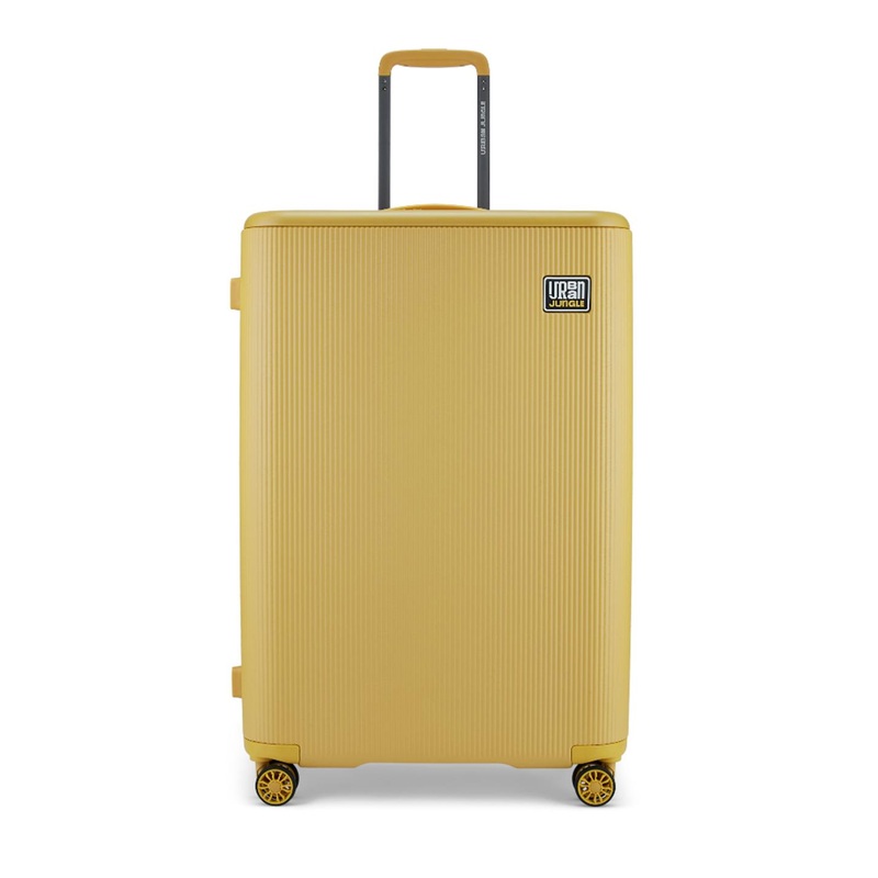 Urban Jungle By Safari Yellow Light Weight Hardside Trolley Large Polycarboante Suitcase