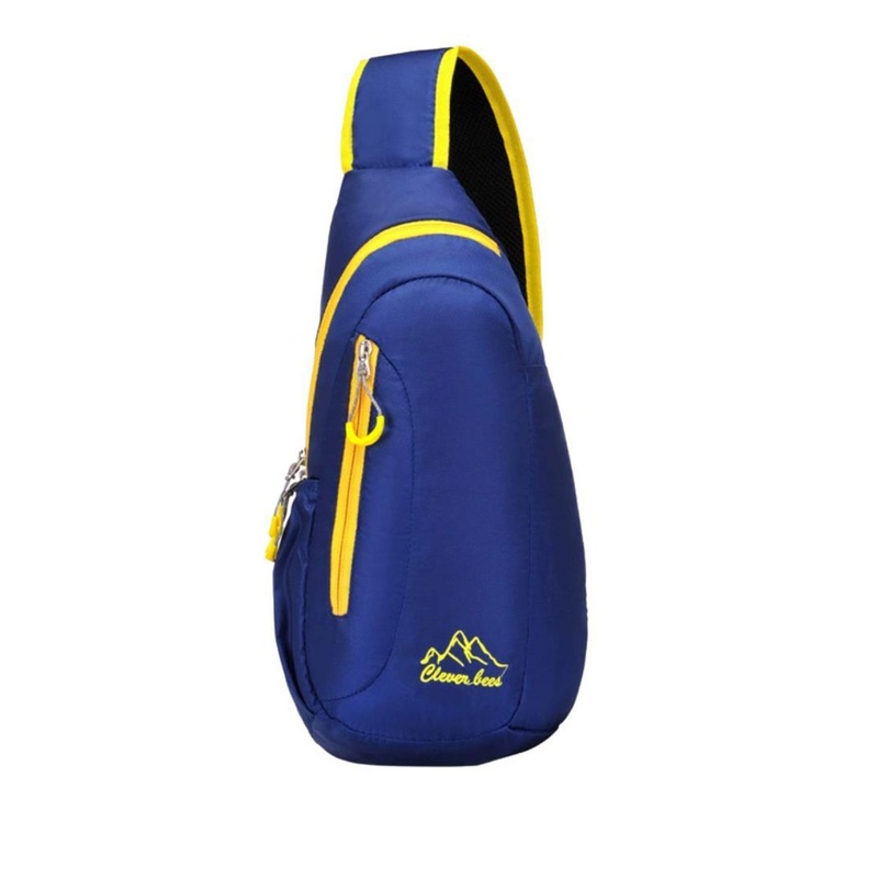 CleverBees Unisex Brand Logo Printed Backpack