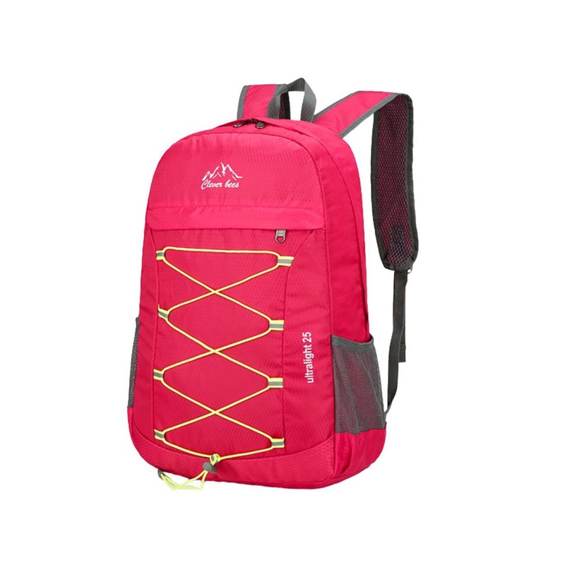 CleverBees Unisex Reflective Stripes Backpack